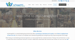 Desktop Screenshot of mytherapynyc.com